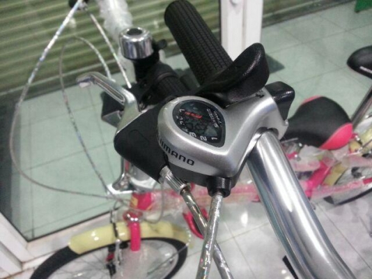 จักรยาน3ที่นั่ง พับได้ มีแฮนด์จับและที่วางเท้า สำหรับเด็ก ASOGO มีของพร้อมส่งทุกจังหวัด