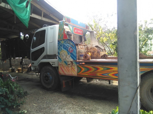 สิบล้อเทนเลอร์ มิซูซุ FN225K 6D15 ท้ายลาก 2เพา หางพับไฮโลริส ขึ้นรถเกียวสวยสภาพดี ทะเบียนพร้อมโอน