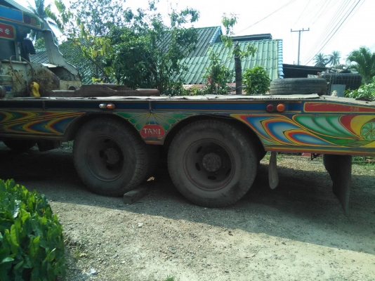 สิบล้อเทนเลอร์ มิซูซุ FN225K 6D15 ท้ายลาก 2เพา หางพับไฮโลริส ขึ้นรถเกียวสวยสภาพดี ทะเบียนพร้อมโอน