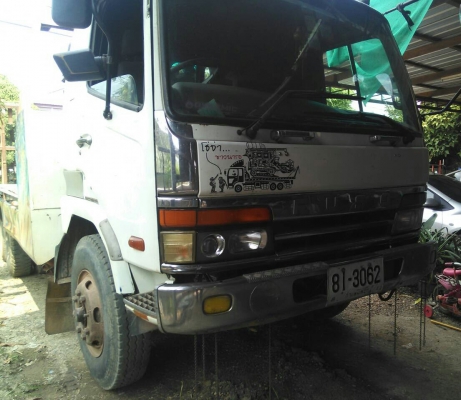 สิบล้อเทนเลอร์ มิซูซุ FN225K 6D15 ท้ายลาก 2เพา หางพับไฮโลริส ขึ้นรถเกียวสวยสภาพดี ทะเบียนพร้อมโอน