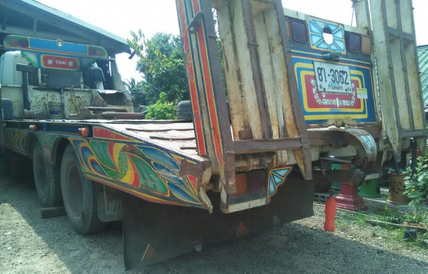 สิบล้อเทนเลอร์ มิซูซุ FN225K 6D15 ท้ายลาก 2เพา หางพับไฮโลริส ขึ้นรถเกียวสวยสภาพดี ทะเบียนพร้อมโอน