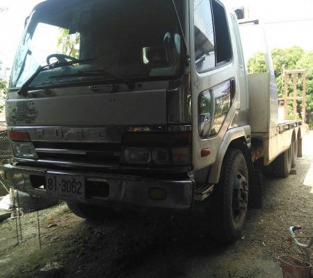 สิบล้อเทนเลอร์ มิซูซุ FN225K 6D15 ท้ายลาก 2เพา หางพับไฮโลริส ขึ้นรถเกียวสวยสภาพดี ทะเบียนพร้อมโอน