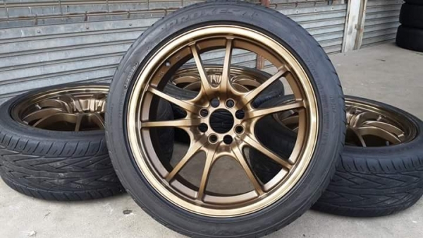 Mugen MF10 (งาน rota) ขอบ 17 4/100 ยาง Toyo ปี13