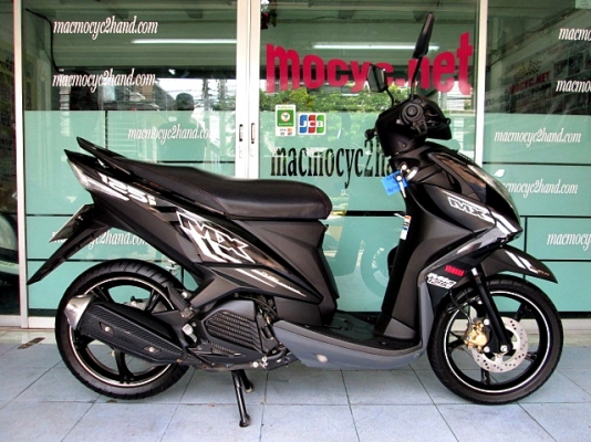 MIO 125 i สีดำ ลาย MX ตัวท๊อป ล้อแมกซ์ รถเดือน สิงหาคม ปี 57 ไมล์ 4 พันโล แถม 3 รายการ  32900