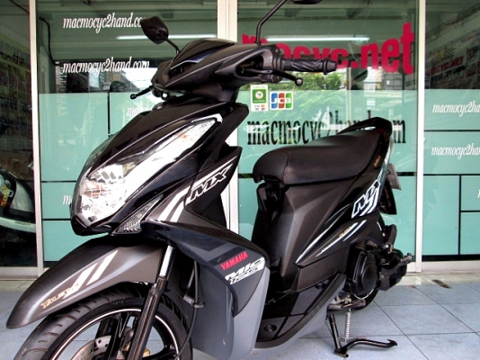 MIO 125 i สีดำ ลาย MX ตัวท๊อป ล้อแมกซ์ รถเดือน สิงหาคม ปี 57 ไมล์ 4 พันโล แถม 3 รายการ  32900