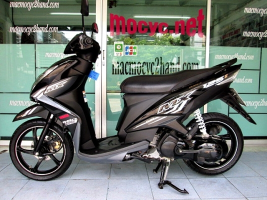 MIO 125 i สีดำ ลาย MX ตัวท๊อป ล้อแมกซ์ รถเดือน สิงหาคม ปี 57 ไมล์ 4 พันโล แถม 3 รายการ  32900