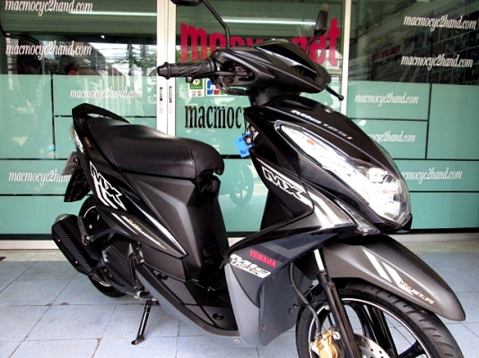 MIO 125 i สีดำ ลาย MX ตัวท๊อป ล้อแมกซ์ รถเดือน สิงหาคม ปี 57 ไมล์ 4 พันโล แถม 3 รายการ  32900