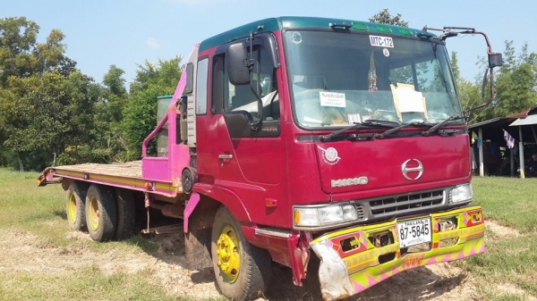 ขาย10ล้อ2เพลา สโลว์กลาง HINO PROFEIR220แรง EM100 ลาก200 เหล็กไอดรีมสอดทะลุ ถาดใหญ่ ช่วงล่างดี พ.เพาเวอร์ เบรคทิ๊ฟฟี่ แชชซีสวย ภาษีเต็มชุดโอนครบ พร้อมใช้งาน