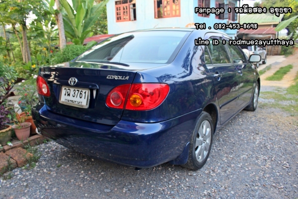 รถบ้าน Toyota Altis 1.6 J Airbag Abs แก๊สLpg สวยพร้อมใช้ครับ