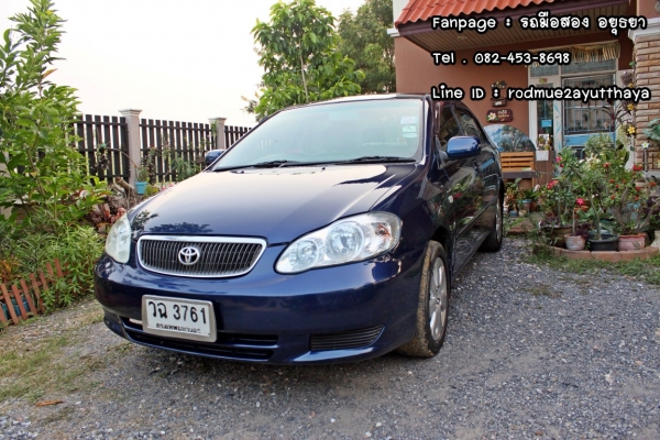 รถบ้าน Toyota Altis 1.6 J Airbag Abs แก๊สLpg สวยพร้อมใช้ครับ