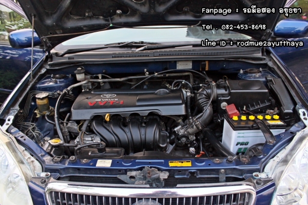 รถบ้าน Toyota Altis 1.6 J Airbag Abs แก๊สLpg สวยพร้อมใช้ครับ