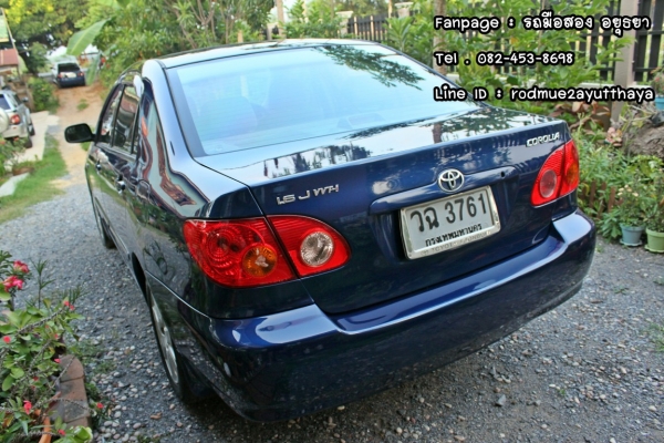 รถบ้าน Toyota Altis 1.6 J Airbag Abs แก๊สLpg สวยพร้อมใช้ครับ