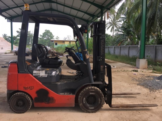 ขายโฟร์คลิฟ TOYOTA รุ่น8 รถสวยพร้อมใช้งาน ไม่เคยใช้ในไทย