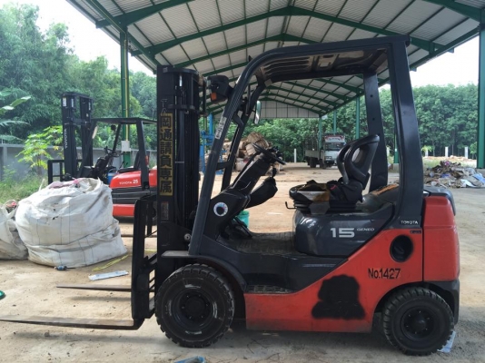 ขายโฟร์คลิฟ TOYOTA รุ่น8 รถสวยพร้อมใช้งาน ไม่เคยใช้ในไทย