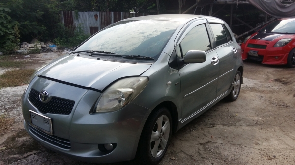 โปรใหม่ครับ สำหรับท่านที่จัดไฟแนนช์ไม่ผ่าน ขายดาวน์ TOYOTA YARIS 1500 ปี06 (เอาไปส่งต่อได้เลยครับ รถพร้อมใช้)