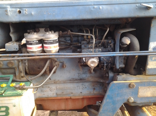 รถไถฟอร์ด 6610 T5 ดันหน้า ผาน7  CMT