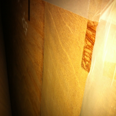 ไม้อัดบาง ของใหม่ เคลือบมันลายไม้สัก 20 แผ่น เคลือบมันพื้นขาว 20 แผ่น