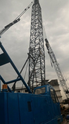 ขายเครนแทร็กลาย ยี่ห้อNIPON DH400 พร้อมใช้บูมยาว 30 m เอกสารใบซื้อขายจากบริษัท