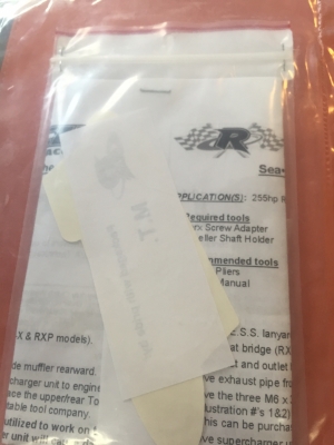 แหวนแต่ง Sea Doo Supercharger ของ Riva