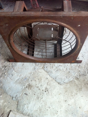 โครงพัดลมอุตสาหกรรม เหล็กหนามาก สภาพ 100\%