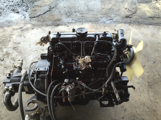 ขายเครื่องแบ็คโฮเก่าญี่ปุ่นยี่ห้อ มิตซูบิชิ รุ่นK4Eพร้อมปั้มไฮดรอลิคยี่ห้อ NACHI(เป็นปั้มแบบลูกสูบ)(ปั้มนิ้ว)สำหรับใส่แบ็คโฮpc30สภาพสวยพร้อมใช้งาน