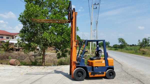 ขายด่วนรถยก TOYOTA 5FGยก2.0ตันเสาสูง3เมตรงาสไลย์ได้งายาวมากยางตัน4เส้นรถนอกนำเข้ายังไม่เคยใช้งานในเมืองไทยเลย=รุ่นใหม่ขายถูกๆๆ