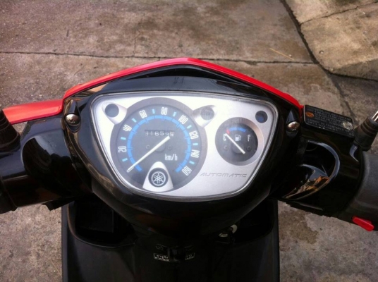 Nouvo ปี 51 ลายก้างปลา สีแดง ดำ รถบ้าน เครื่องเดิมๆ สวยๆ มีเล่ม เอกสารครบ