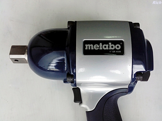 ---ขายบล็อกลมคุณภาพดีระดับ Professional ยี่ห้อ metabo รุ่น SR4500 ขนาด 1 นิ้ว