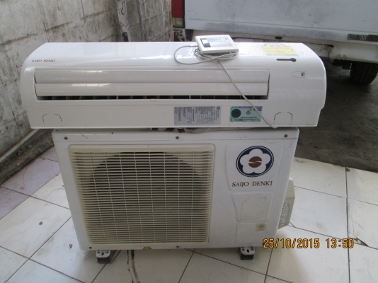 ไชโจ  เย็นปกติครับ  12500BTU    สวยใช้ได้อีกนานคุ้มครับ