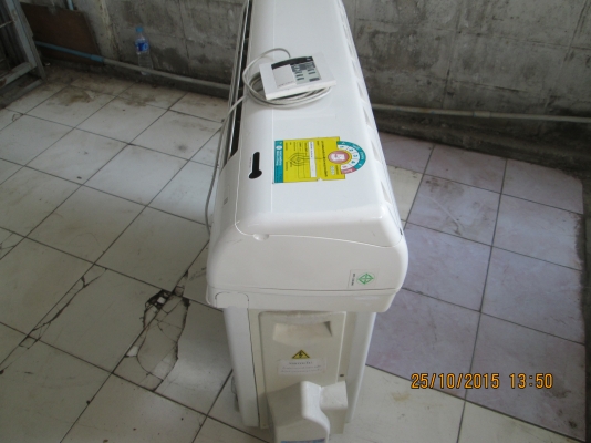 ไชโจ เย็นปกติครับ 12500BTU สวยใช้ได้อีกนานคุ้มครับ ไชโจ เย็นปกติครับ 12500BTU สวยใช้ได้อีกนานคุ้มครับ