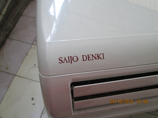 ไชโจ เย็นปกติครับ 12500BTU สวยใช้ได้อีกนานคุ้มครับ ไชโจ เย็นปกติครับ 12500BTU สวยใช้ได้อีกนานคุ้มครับ