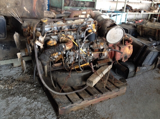 เครื่องยนต์Mitsubishi พร้อมปั๊มเก่าญี่ปุ่นพร้อมใบอินวอย