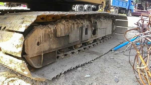 รถแบคโฮ MITSUBISHI MS110-2 เครื่องเดิม ปั้มเดิม