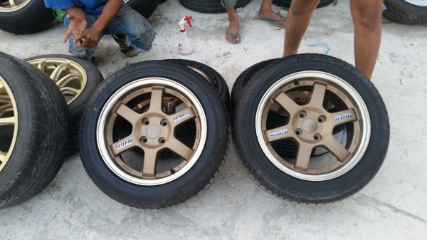 ล้อแม็กใหม่ยางใหม่Te37