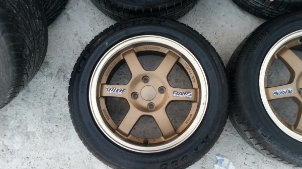 ล้อแม็กใหม่ยางใหม่Te37 ล้อแม็กใหม่ยางใหม่Te37