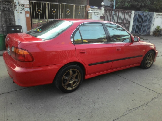 ขาย HONDA CIVIC LEV ปี 2000 เครื่อง B20B AT เครื่องเกียร์ดี ความร้อนไม่มีวิ่งทางไกลสบายมาก บอดี้สวยๆไม่มีชน สีแดงเพิ่งทำ ไม่มีริ้วรอย ไฟคู่หน้าเบิกใหม่ ลิ้นหน้าSIR ดักลม JS วิทยุ pioneer, Cd, Mp3, Usb อย่างดี ภายในสวยสะอาด แอร์เย็น เพลงเพราะ ล้อTE37เบิกให ขาย HONDA CIVIC LEV ปี 2000 เครื่อง B20B AT เครื่องเกียร์ดี ความร้อนไม่มีวิ่งทางไกลสบายมาก บอดี้สวยๆไม่มีชน สีแดงเพิ่งทำ ไม่มีริ้วรอย ไฟคู่หน้าเบิกใหม่ ลิ้นหน้าSIR ดักลม JS วิทยุ pioneer, Cd, Mp3, Usb อย่างดี ภายในสวยสะอาด แอร์เย็น เพลงเพราะ ล้อTE37เบิกให