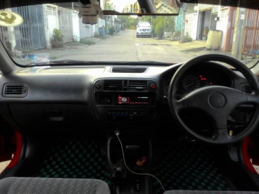 ขาย HONDA CIVIC LEV ปี 2000 เครื่อง B20B AT เครื่องเกียร์ดี ความร้อนไม่มีวิ่งทางไกลสบายมาก บอดี้สวยๆไม่มีชน สีแดงเพิ่งทำ ไม่มีริ้วรอย ไฟคู่หน้าเบิกใหม่ ลิ้นหน้าSIR ดักลม JS วิทยุ pioneer, Cd, Mp3, Usb อย่างดี ภายในสวยสะอาด แอร์เย็น เพลงเพราะ ล้อTE37เบิกให ขาย HONDA CIVIC LEV ปี 2000 เครื่อง B20B AT เครื่องเกียร์ดี ความร้อนไม่มีวิ่งทางไกลสบายมาก บอดี้สวยๆไม่มีชน สีแดงเพิ่งทำ ไม่มีริ้วรอย ไฟคู่หน้าเบิกใหม่ ลิ้นหน้าSIR ดักลม JS วิทยุ pioneer, Cd, Mp3, Usb อย่างดี ภายในสวยสะอาด แอร์เย็น เพลงเพราะ ล้อTE37เบิกให