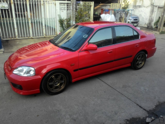ขาย HONDA CIVIC LEV ปี 2000 เครื่อง B20B AT เครื่องเกียร์ดี ความร้อนไม่มีวิ่งทางไกลสบายมาก บอดี้สวยๆไม่มีชน สีแดงเพิ่งทำ ไม่มีริ้วรอย ไฟคู่หน้าเบิกใหม่ ลิ้นหน้าSIR ดักลม JS วิทยุ pioneer, Cd, Mp3, Usb อย่างดี ภายในสวยสะอาด แอร์เย็น เพลงเพราะ ล้อTE37เบิกให ขาย HONDA CIVIC LEV ปี 2000 เครื่อง B20B AT เครื่องเกียร์ดี ความร้อนไม่มีวิ่งทางไกลสบายมาก บอดี้สวยๆไม่มีชน สีแดงเพิ่งทำ ไม่มีริ้วรอย ไฟคู่หน้าเบิกใหม่ ลิ้นหน้าSIR ดักลม JS วิทยุ pioneer, Cd, Mp3, Usb อย่างดี ภายในสวยสะอาด แอร์เย็น เพลงเพราะ ล้อTE37เบิกให