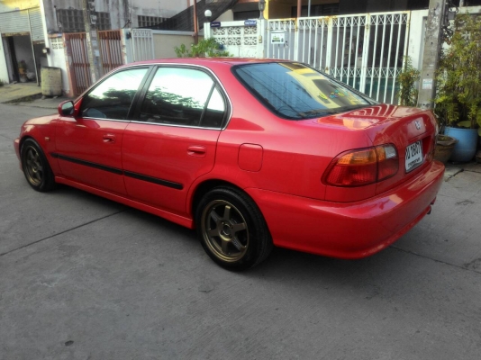 ขาย HONDA CIVIC LEV ปี 2000 เครื่อง B20B AT เครื่องเกียร์ดี ความร้อนไม่มีวิ่งทางไกลสบายมาก บอดี้สวยๆไม่มีชน สีแดงเพิ่งทำ ไม่มีริ้วรอย ไฟคู่หน้าเบิกใหม่ ลิ้นหน้าSIR ดักลม JS วิทยุ pioneer, Cd, Mp3, Usb อย่างดี ภายในสวยสะอาด แอร์เย็น เพลงเพราะ ล้อTE37เบิกให ขาย HONDA CIVIC LEV ปี 2000 เครื่อง B20B AT เครื่องเกียร์ดี ความร้อนไม่มีวิ่งทางไกลสบายมาก บอดี้สวยๆไม่มีชน สีแดงเพิ่งทำ ไม่มีริ้วรอย ไฟคู่หน้าเบิกใหม่ ลิ้นหน้าSIR ดักลม JS วิทยุ pioneer, Cd, Mp3, Usb อย่างดี ภายในสวยสะอาด แอร์เย็น เพลงเพราะ ล้อTE37เบิกให