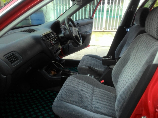 ขาย HONDA CIVIC LEV ปี 2000 เครื่อง B20B AT เครื่องเกียร์ดี ความร้อนไม่มีวิ่งทางไกลสบายมาก บอดี้สวยๆไม่มีชน สีแดงเพิ่งทำ ไม่มีริ้วรอย ไฟคู่หน้าเบิกใหม่ ลิ้นหน้าSIR ดักลม JS วิทยุ pioneer, Cd, Mp3, Usb อย่างดี ภายในสวยสะอาด แอร์เย็น เพลงเพราะ ล้อTE37เบิกให