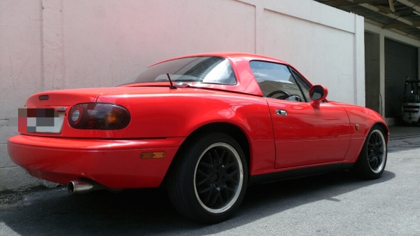 ขาย mazda mx5 1.8 รถแท้ ไม่จดประกอ