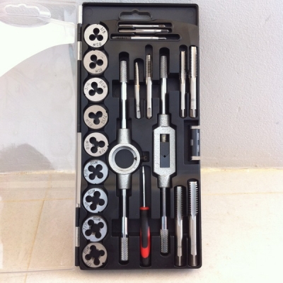 ชุดดอกต๊าปเกลียวและดายเกลียว APEX ระบบหุน 21 ตัวชุด ชุดดอกต๊าปเกลียวและดายเกลียว APEX ระบบหุน 21 ตัวชุด