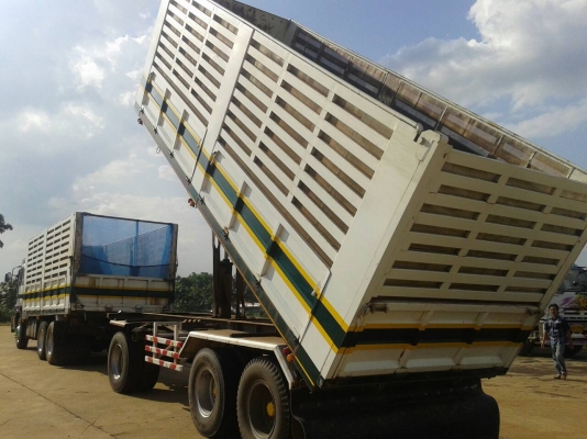 ขายรถสิบล้อดั้มพ่วงแม่ลูก HINO 227 เครื่อง P11C(320 แรง) หัวโปรเฟีย พ่วงดั๊มพืชไร่ ลูก 3 คาน 7 เมตร ขาย 1,150,000 090-772-3710 090-772-3708