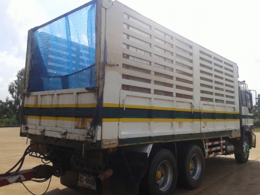 ขายรถสิบล้อดั้มพ่วงแม่ลูก HINO 227 เครื่อง P11C(320 แรง) หัวโปรเฟีย พ่วงดั๊มพืชไร่ ลูก 3 คาน 7 เมตร ขาย 1,150,000 090-772-3710 090-772-3708