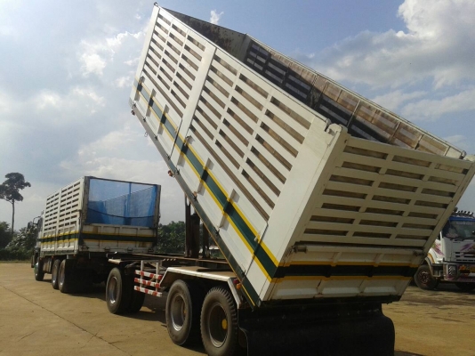 ขายรถสิบล้อดั้มพ่วงแม่ลูก HINO 227 เครื่อง P11C(320 แรง) หัวโปรเฟีย พ่วงดั๊มพืชไร่ ลูก 3 คาน 7 เมตร ขาย 1,150,000 090-772-3710 090-772-3708