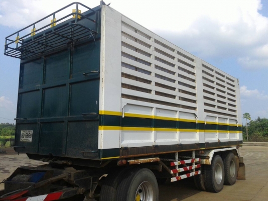 ขายรถสิบล้อดั้มพ่วงแม่ลูก HINO 227 เครื่อง P11C(320 แรง) หัวโปรเฟีย พ่วงดั๊มพืชไร่ ลูก 3 คาน 7 เมตร ขาย 1,150,000 090-772-3710 090-772-3708