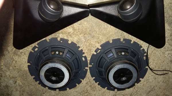 ลำโพงแยกชิ้น Kenwood Stage kfc-ls16i เก่าญี่ปุ่น 1ชุด