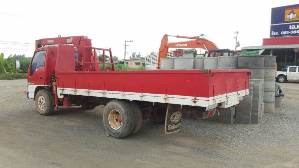 ขาย 6 ล้อ NPR66LX5S ปี 39 เครื่อง 4HF1 120 แรงม้าฝาดำ ติดเครน TADANO 3 ตัน คัสซีสวยตลอดเส้น รถพร้อมใช้ ทะเบียนพร้อมโอนครับ