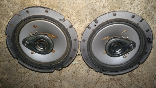 Pioneer TS-1629 เก่าญี่ปุ่น