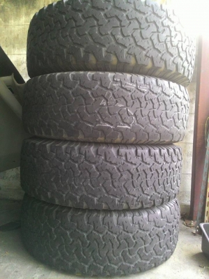 BF GOODRICH ALLTERRIN 265-75-16 ปี10 ถูกๆครับ